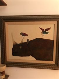 Rhinoceros by R. Davey