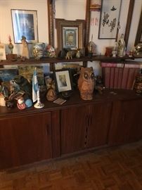 MCM buffet and shelves