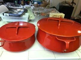 Pots. Dansk Designs France. 