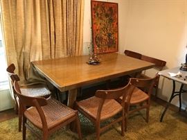 Carl Hansen and Sons table and chairs Made in Denmark