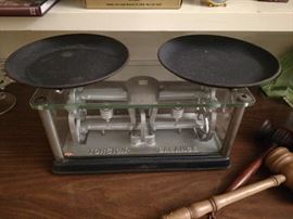 Amazing antique scale