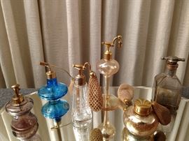 DeVilbiss atomizers, other fine glass atomizers