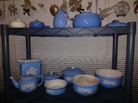 Vintage Cameoware, Hall pottery, other mid-century pottery