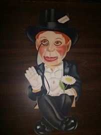 Charlie Mc Carthy cardboard guy