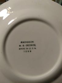 Radisson W.S. George, made in USA