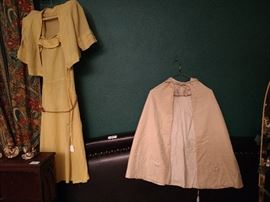 Vintage cape, dress and jacket