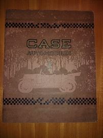 1916 Case Automobile sales brochure -- Now they make heavy equipment, not cars anymore, but wow!