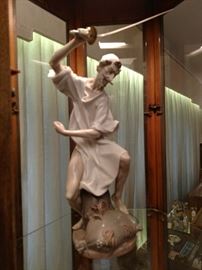 Lladro Don Quixote, huge and perfect! Limited edition piece!