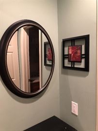 Accent mirror - matches the Dragon Fly cabinet