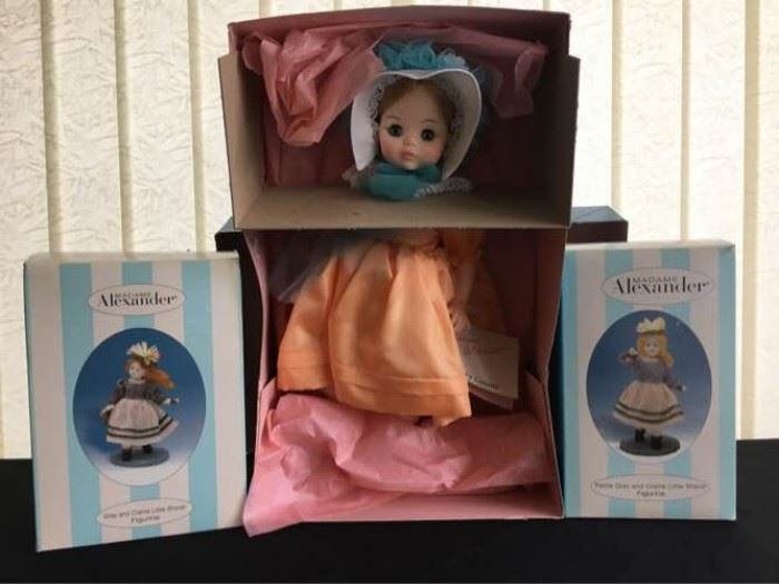 Madame Alexander Doll and figurines      https://ctbids.com/#!/description/share/74713