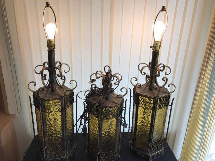 Pair of Lamps & Matching Hanging Lamp
https://ctbids.com/#!/description/share/76769