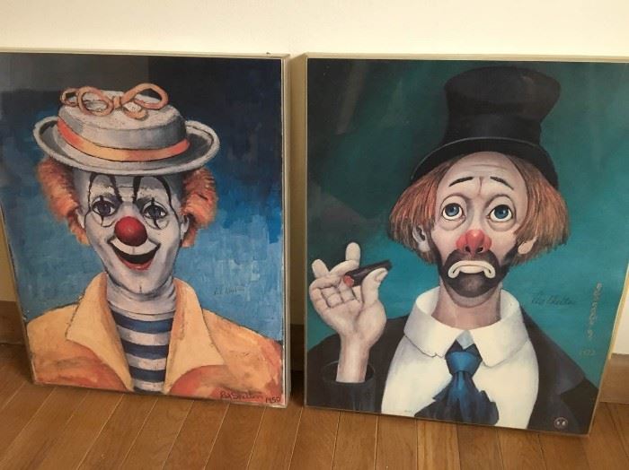 Signed Pair of Skelton Paintings         https://ctbids.com/#!/description/share/76774