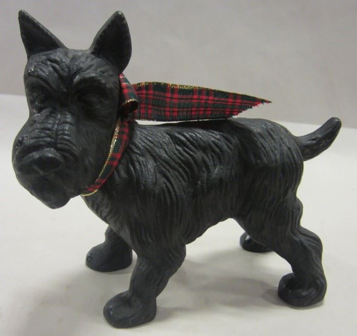 Contemporary cast iron  Scottie dog 