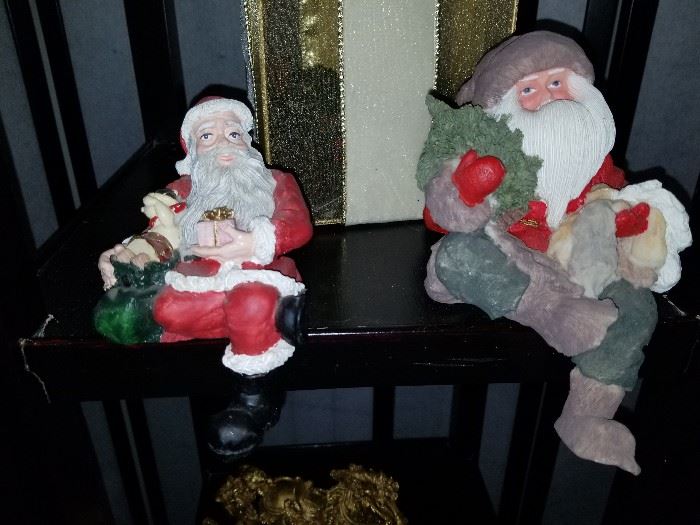 Santa Christmas stocking holders