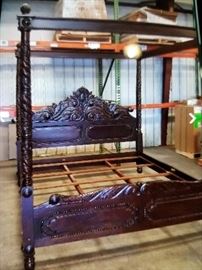 King Size 4 poster bed 