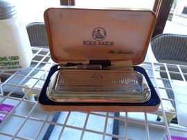 razor collection, have straight razors too