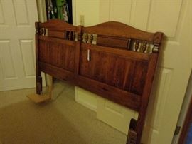 king headboard & mattress & frame, I think