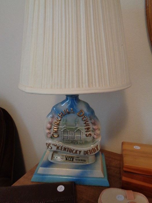 Kentucky Derby lamp