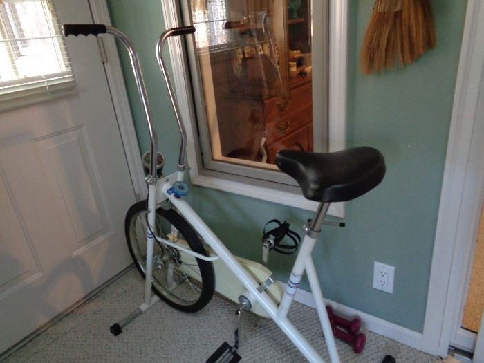 exercise bike or just hang your clothes on it!!
