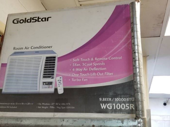 Goldstar Window unit air conditioner Model WG1005 ...