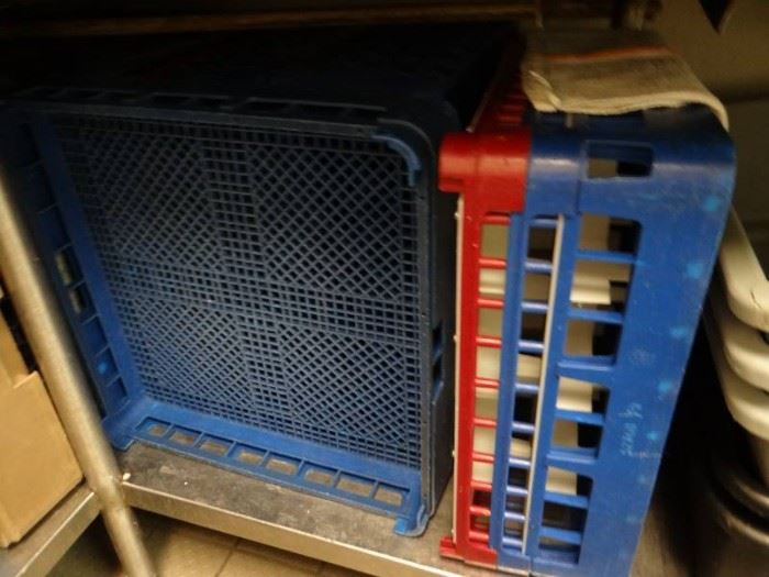 Lot of approx. 13 dishwasher racks for comm. dishw ...