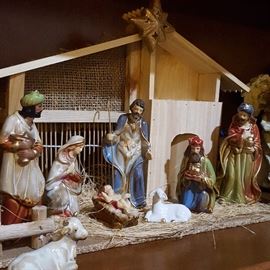 Beautiful Nativity scene.