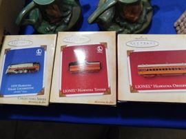 Lionel Train ornaments