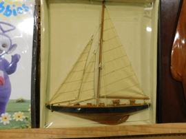 Sailboat wall art
