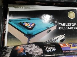 Tabletop Billiards game
