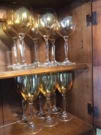 We have various wine glasses and glassware