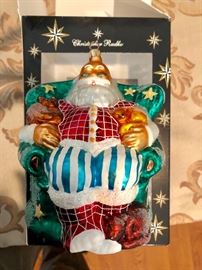 Christopher Radko  Christmas ornaments all sizes