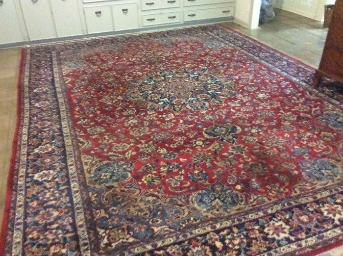 Gorgeous wool Persian wool rug  10'2" x 13'6"