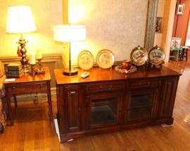 TV/entertainment cabinet.