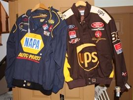 NASCAR coats.