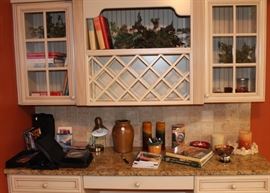 Cookbooks, DVDs, CDs and candles.