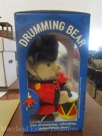 Drumming Bear collectible