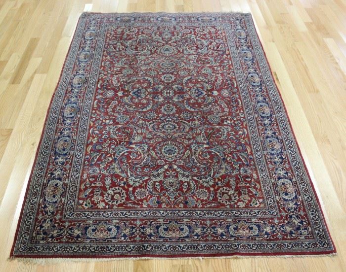 Antique and Finely Hand Woven Tabriz Carpet