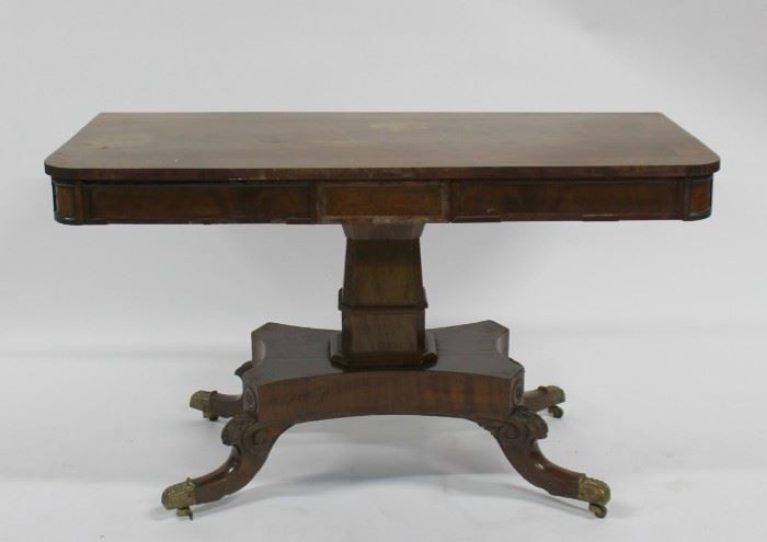 Antique Duncan Phyffe Style Sofa Table