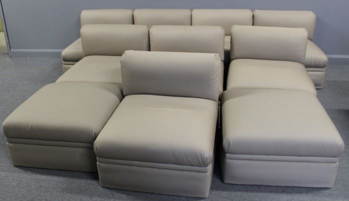 DONGHIA Upholstered Sectional Sofa