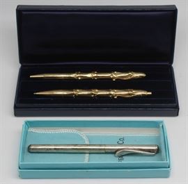 GOLD SILVER Collection of Tiffany Writing