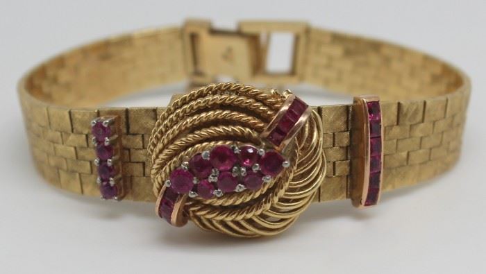 JEWELRY Audemars Piguet kt Gold and Ruby