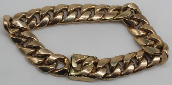 JEWELRY kt Gold Chain Bracelet