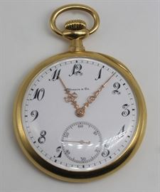 JEWELRY kt Gold Marcus Co Pocket Watch