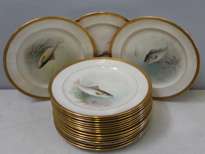 Lenox Fish Decorated Plates