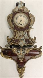 LENZKIRCH Signed Louis XV Style Clock 