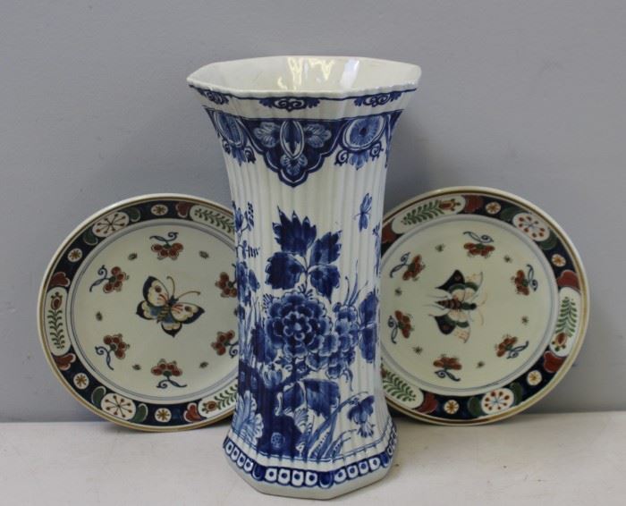 Lot of Antique Delft Porcelains to Include
