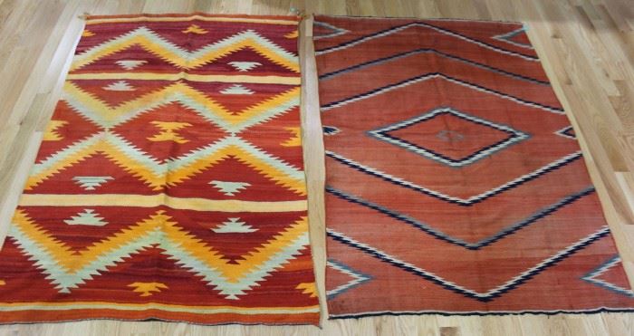 Lot of Antique Navaho Rugs
