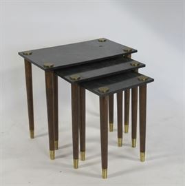 MIDCENTURY Faux Finished Nesting Tables