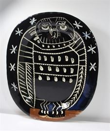 PICASSO PABLO Brilliant Owl Madoura Ceramic