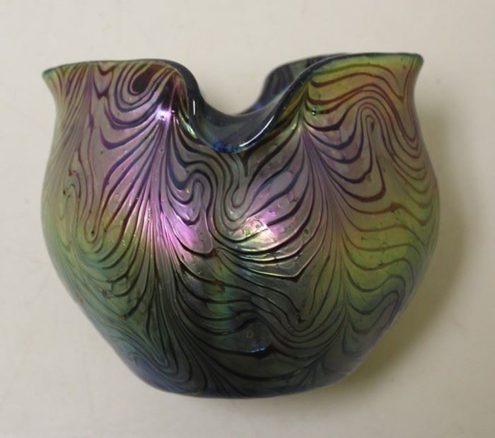 Possibly Loetz Favrille Glass Vase